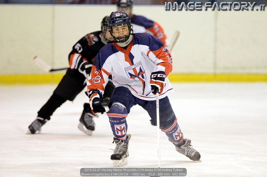 2015-02-07 Hockey Milano Rossoblu U14-Aosta 0158 Andrea Tulliani